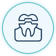 Icon of a tooth implant