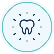 Icon of a tooth