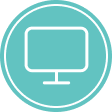 Icon of a monitor